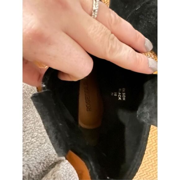 Rosebud suede buckle ankle boots size 38 - Picture 9 of 9